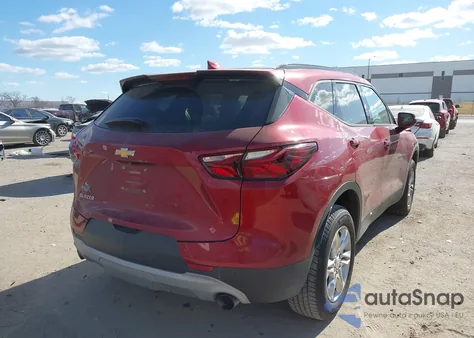 2019 Chevrolet Blazer из США, поврежденный, VIN 3GNKBBRA5KS687781